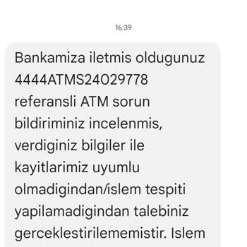 Ziraat Bankası ATM Para El Koyması