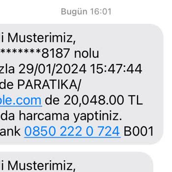 Paratika Ücret İadesi Hakkında