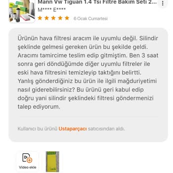 Hepsiburada Satıcılarının Satış Sonrası Mağduriyet Yaratması.