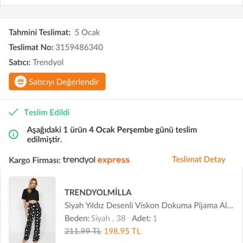 Trendyolmilla İademi 29 Gündür Yatırmadı