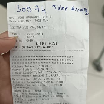 A101 Hadi Şikayeti İçin