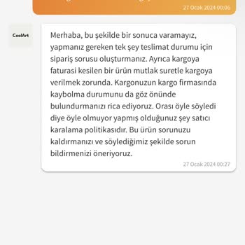 Trendyol Ürünüm 10 Gündür Gelmiyor