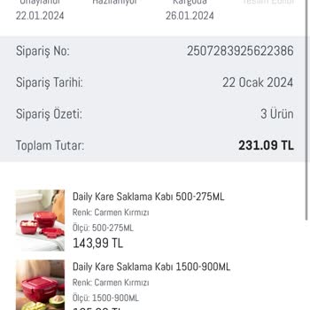 Madame Coco İnternet Alışverişinde Eksik Ürün
