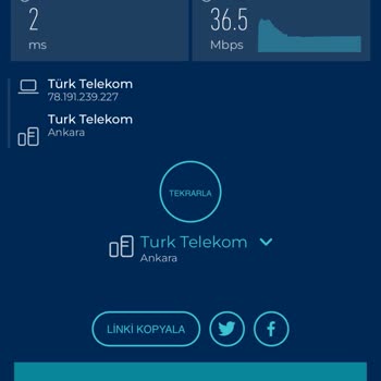 Türk Telekom 500mbps İnternet Paketinden 70mbps Hız Vermesi