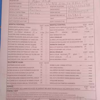 Alarko Carrier Kombi Ejanjör Arızası...