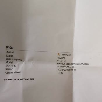 Media Markt'tan Hız Problemi Yaşanan Scoter