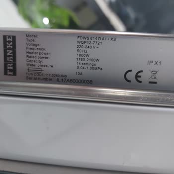 Franke Fdws 614 Da