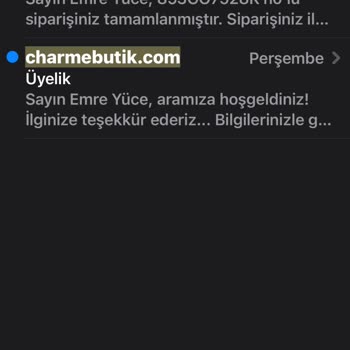 Charmé Butik Para İadesi Yapılmıyor