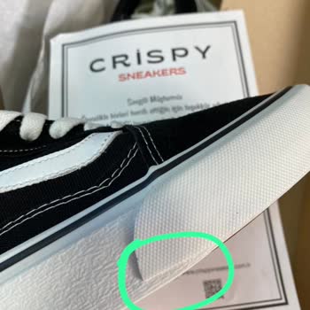 Crispy Sneakers Sahte Ve Deforme Ürün Gönderimi