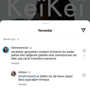 Keikei İade Almıyor Mağdur Ediyor