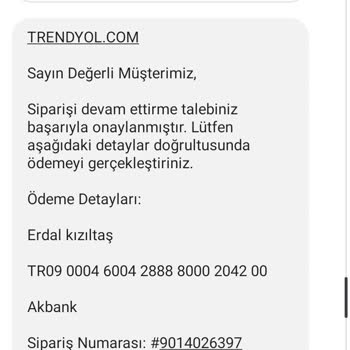 Trendyol Siparişimde Güvenlik Sorunu!