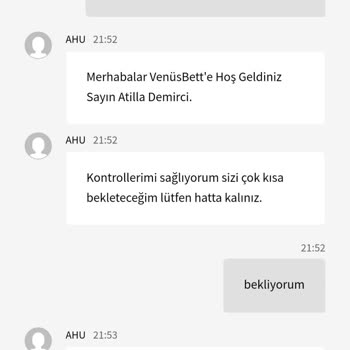Venusbet Yolunda A. Ş Olmuş Kaçın Kaçın...