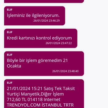 Trendyol Hızlı Market İade İşlemimi Gerçekleştirmiyor