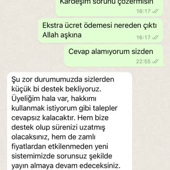 Kent IPTV Kent İptv Ekstra Ücret Talebi