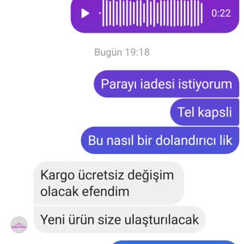 Modayakamoz Yanıtsız Kalmış Ürün Şikayeti