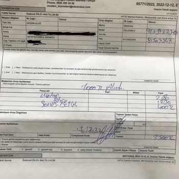 Electrolux Bulaşık Makinesi Tamir Hüsranı