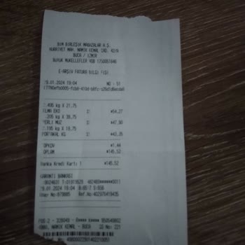 BİM Market Alınan Portakal Fiyat Farkı