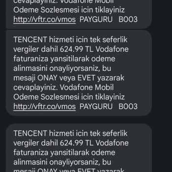 Tencent Games Türkiye PUBG Mobile Faturama Yansıyan Haksız 1100 TL Şikayeti