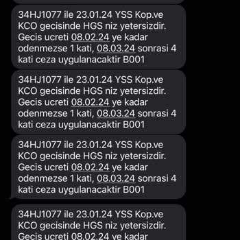 PTT Bank PTT Spam SMS'leri
