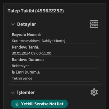 Beko Kurutma Makinesi Servis Mağduriyeti