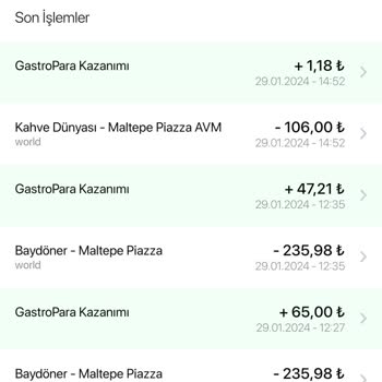 Gastropay Fazladan Ücret