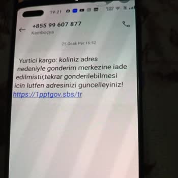 Bana Ait Olmayan Kargo İçin Kimlik Bilgilerim Kullanılmış
