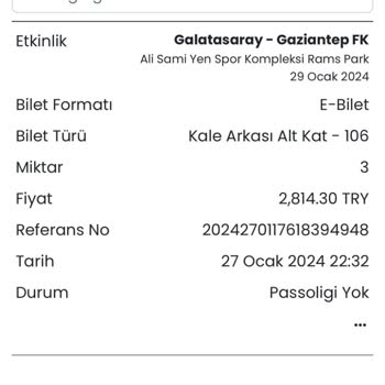 Banabilet.com'dan Aldığım Biletle Gişeden Giremedik!