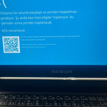 Monster Notebook Mavi Ekran Hatası