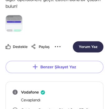 Vodafone Şebeke Sorunu Çekiyorum
