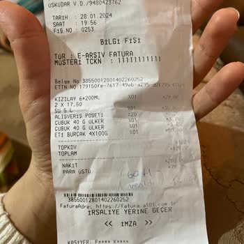 A101 Bozuk Para Üstü Sorunu!