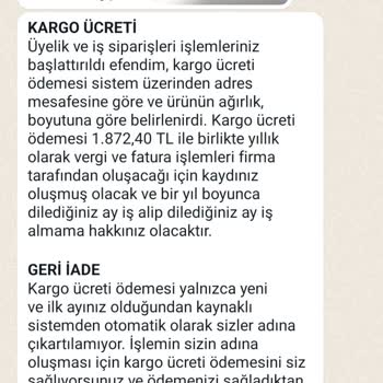 Hasret ile Paketleme Paketleme İşi Şikayet