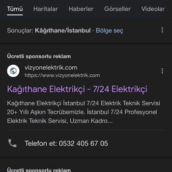 Vizyon Elektrik Yapmadığı İş İçin 1000 Lira Servis Ücreti Aldı