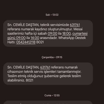 Xiaomi Evofone Teknik Servisinin Yapmış Olduğu Hata