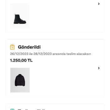 Bershka Ürün Teslimatı Gecikme