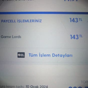 Game Lords Bilgim Dışında Para Çekmiştir