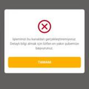 VakıfBank Sky Limit İşlemleri Hata Veriyor Şube Sorun Yok Dediği Halde