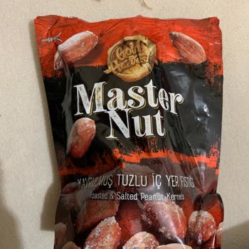 Gold Harvest Kuruyemiş Master Nut Kavrulmuş Tuzlu Fıstık İçerisinde Hasır İp