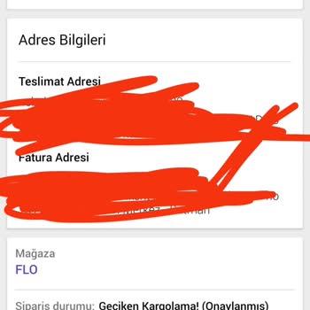 FLO Ayakkabı Ürünüm Kargoya Verilmiyor