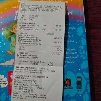 D&R Turkuaz Müzik Kitap