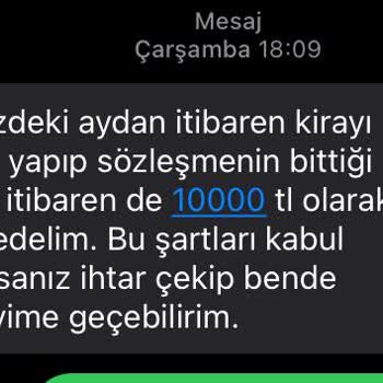 Fahiş Kira Artışı Talebi