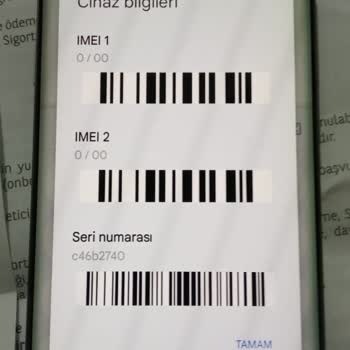 Media Markt Telefon IMEI 0(Sıfır ) Hatası