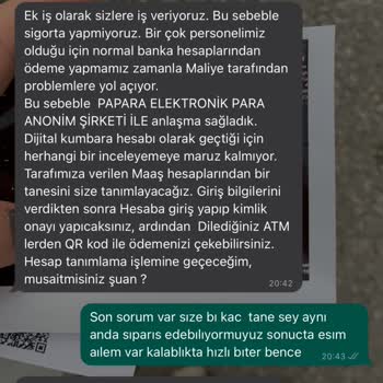 iskurevdepaketleme.org Kişisel Verilerimin İzinsiz Kullanımına Karşı Şikayet