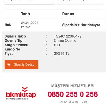 Bkmkitap Siparişim Gönderilmedi İptal De Edilmiyor