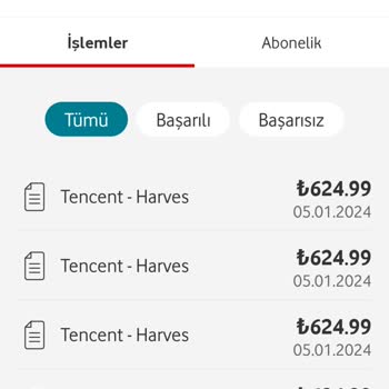 Vodafone İzin Ve Onay Almadan Ödeme Alarak Müşterisini Mağdur Etmesi