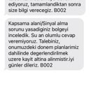 Turkcell Arama Aranma Ve İnternet Problemi