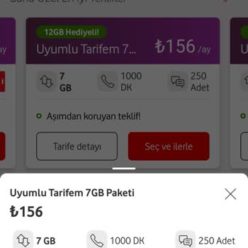Vodafone Fatura Şaşkınlığı