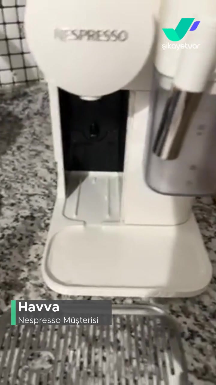 Nespresso F121 Su Akıtıyor İadesini İstiyorum videonun kapak resmi