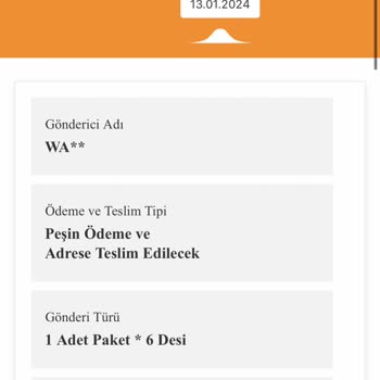 İdefix Gecikmiş Islak Mendil Teslimatı Sorunu