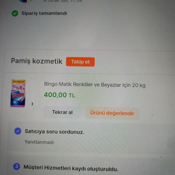 Hepsiburada Param İade Edilmedi Şikayetim Var