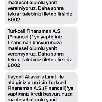 Turkcell Ödememe Rağmen Kredi Reddi